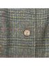 Express 100% Wool Plaid Gray Blue Blazer Size L - photo 11