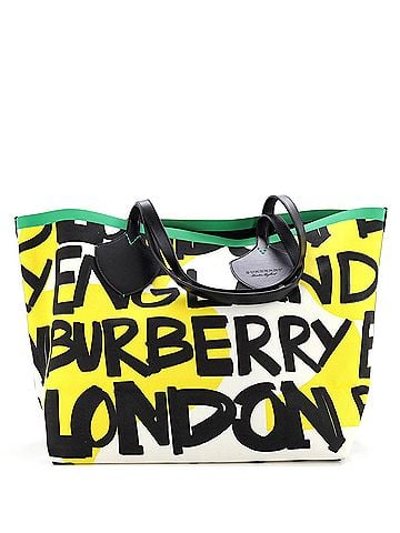 Burberry Reversible Graffiti Giant Tote Printed Canvas XL (view 1)