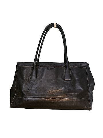Coach Hamptons Madeline Leather Satchel (view 2)