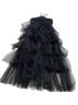 Likely 100% Polyester 3% Spandex 97% Polyester Black Cocktail Dress Size 2 - photo 2