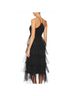Likely 100% Polyester 3% Spandex 97% Polyester Black Cocktail Dress Size 2 - photo 5