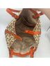MICHAEL Michael Kors 100% Polyester Print Orange Brown Tote One size - photo 8