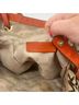 MICHAEL Michael Kors 100% Polyester Print Orange Brown Tote One size - photo 4