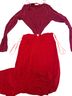 g.p.d. Red Purple Cocktail Dress Size M - photo 8