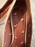 Coach 100% Leather Tan Heels Size 9 - photo 3