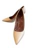 Coach 100% Leather Tan Heels Size 9 - photo 2