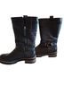 Soft Walk 100% Leather Black Boots Size 8 1/2 - photo 2