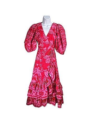 FARM Rio Jungle Scarf Cocktail Dress (view 1)