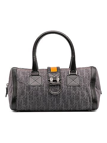 Dior Diorissimo Trotter Denim Flight Boston Bag (view 1)