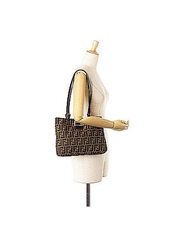 Fendi Zucca Canvas Shoulder Bag (view 2)