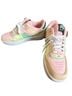 Nike Pink Green Yellow Sneakers Size 9 - photo 1