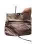 Elliott Lucca Solid Graphic Brown Gold Crossbody Bag One size - photo 2