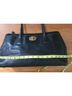 Coach 100% Leather Solid Black Leather Satchel One size - photo 10