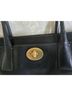 Coach 100% Leather Solid Black Leather Satchel One size - photo 7