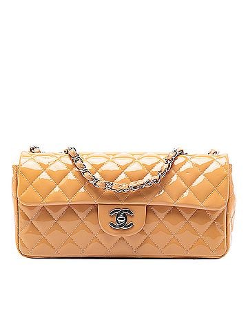 Chanel Classic Patent East West Single Flap (view 1)