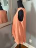 Club Monaco 100% Polyester 100% Polyester 100% Polyester 100% Polyester 100% Polyester 100% Polyester Orange Sleeveless Blouse Size M - photo 4