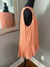 Club Monaco 100% Polyester 100% Polyester 100% Polyester 100% Polyester 100% Polyester 100% Polyester Orange Sleeveless Blouse Size M - photo 5