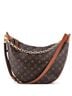 Louis Vuitton 100% Coatead Canvas Brown Loop Hobo Reverse Monogram Canvas One size - photo 1