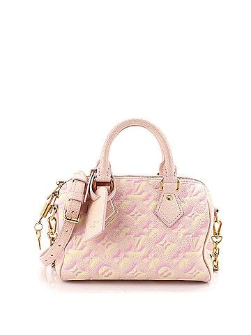 Louis Vuitton Speedy Bandouliere Bag Stardust Monogram Empreinte Leather 20 (view 1)