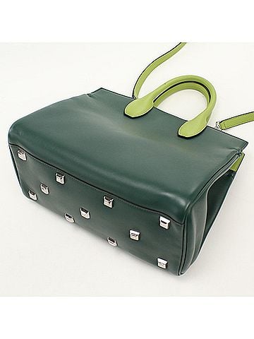 Salvatore Ferragamo Salvatore Ferragamo FERRAGAMO Ferragamo Tote Bag 21 H159 2WAY Gancini Women's Green (view 2)