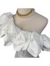 Elliatt 100% Polyester White Cocktail Dress Size XS - photo 8