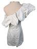Elliatt 100% Polyester White Cocktail Dress Size XS - photo 2