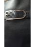 Tignanello 100% Leather Solid Stripes Silver Leather Shoulder Bag One size - photo 8