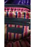Tignanello 100% Leather Solid Stripes Silver Leather Shoulder Bag One size - photo 5