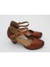 Spring Step 100% Leather Solid Brown Sandals Size 7 1/2 - photo 4