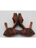 Spring Step 100% Leather Solid Brown Sandals Size 7 1/2 - photo 6