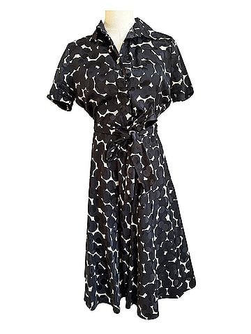 Vivienne Tam Purple Label Vintage Archival Geometric Shirt Dress Casual Dress (view 1)