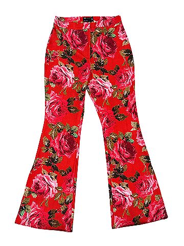 ASOS Pixelated Rose Floral  Casual Pants (view 1)