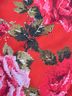 ASOS Floral Red Pink Green Brown Casual Pants Size 8 - photo 6