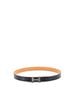 Hermès 100% Leather Black Constance Reversible Belt Leather Thin One size - photo 2