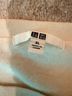 Uniqlo 100% Wool White Wool Pullover Sweater Size XL - photo 3