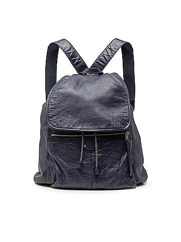 Balenciaga Lambskin Motocross Classic Traveler Backpack (view 1)