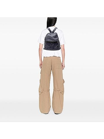 Balenciaga Lambskin Motocross Classic Traveler Backpack (view 2)