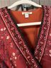 Mi ami Floral Red Casual Dress Size XXS - photo 3