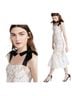 Bronx & Banco 100% Polyester 95% Polyester 5% Elastine Floral White Cocktail Dress Size 6 - photo 1