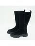 FARM Rio 100% Suede Aztec Or Tribal Print Black Boots Size 7 - photo 4