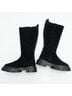 FARM Rio 100% Suede Aztec Or Tribal Print Black Boots Size 7 - photo 6