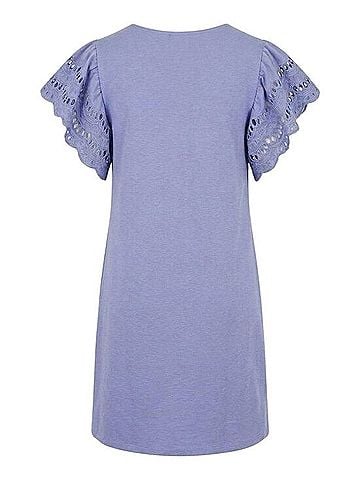 Matilda Jane Lace In Season Flutter-Sleeve Sheath Slip Dress Casual Dress (view 2)