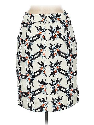 Tanya Taylor Asymmetrical Skirt with Pinwheel Ren Print Casual Skirt (view 2)