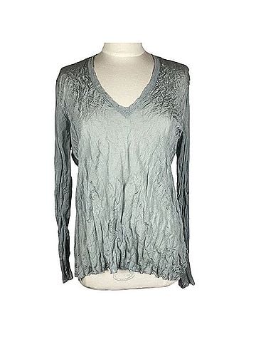 Theory Crinkled Steel Casual Sweaters (view 1)