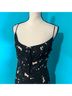 Wilfred Floral Black Cocktail Dress Size 12 - photo 4