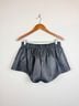 Free People 100% Polyester 100% Polyurethane Black Leather Shorts Size S - photo 7
