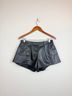 Free People 100% Polyester 100% Polyurethane Black Leather Shorts Size S - photo 11