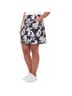 S.C. & Co. Tropical Black White Skort Size M - photo 3