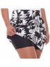 S.C. & Co. Tropical Black White Skort Size M - photo 4