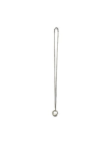 Tiffany & Co. TIFFANY&Co. Tiffany Eternal Circle Sterling Silver 925 Necklace Pendant Accessory 48929 (view 1)